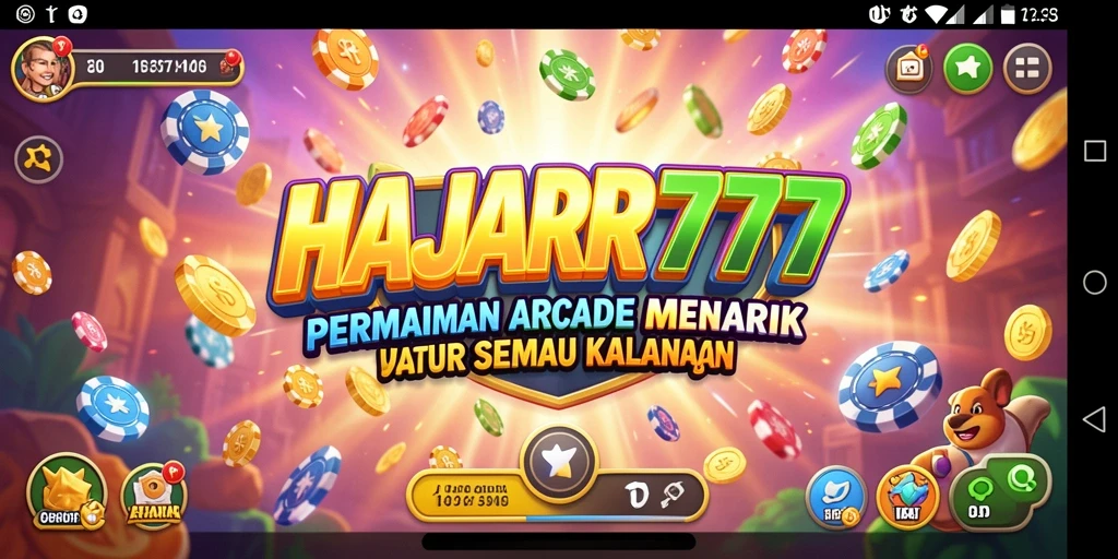 Tampilan gameplay HAJAR777 yang seru dan menantang.