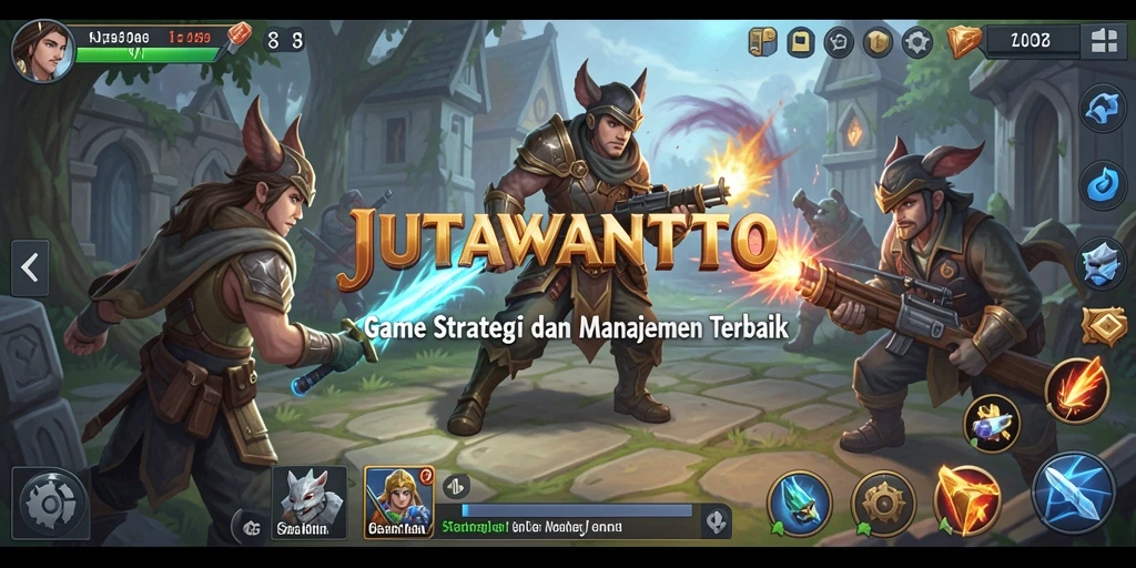 Tampilan gameplay JUTAWANTOTO yang menarik dan strategis.