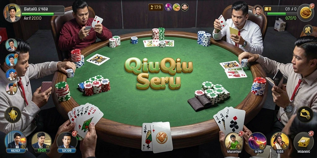 Screenshot gameplay QiuQiu yang mengasyikkan.