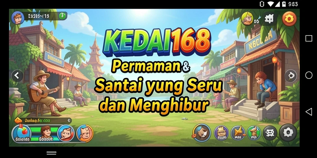 Screenshot permainan KEDAI168 yang menunjukkan keseruan gameplay Casual.